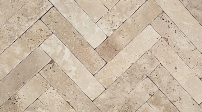 Trawertyn Light Bębnowany 5x5x20 cm