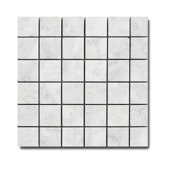 Kamień dekoracyjny Marmur Royal White Mozaika 30,5x30,5x1 cm