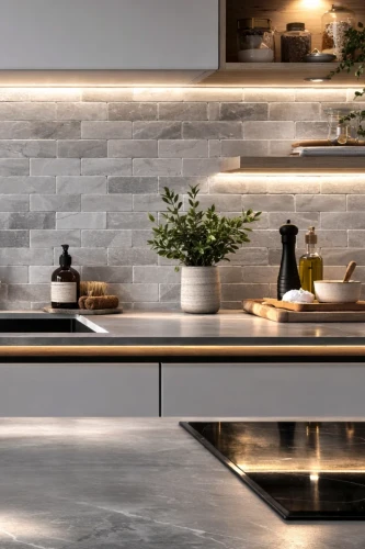 Płytka marmurowa Bębnowana Royal White 7,5x15x1 cm