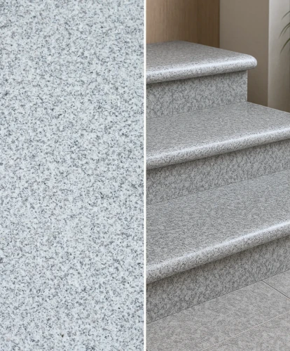 Zestaw Stopnica Płomień + Podstopnica Granitowa G603 Płomieniowana 100x35/15x2 cm Bullnose