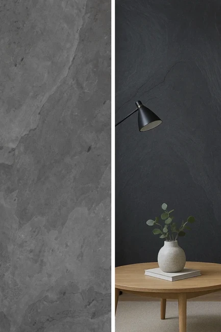 Fornir Kamienny Black Slate 122x61x0,2 cm