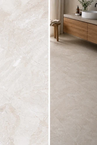 Płytka marmurowa Queen Beige satynowa matowa 61x40,6x1,2 cm