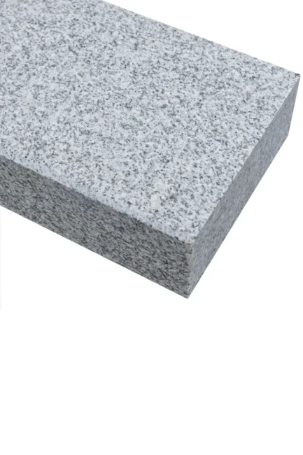 Obrzeże granitowe G602 szare płomieniowane | 8x30x100 cm