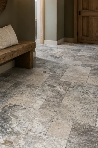 Płytka Trawertyn Ash Bębnowany 1,2 cm | Komplet Rzymski 0,74 m2