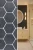 Mozaika gresowa Czarna Hexagon Matowa | 32,5x28,1x0,5 cm