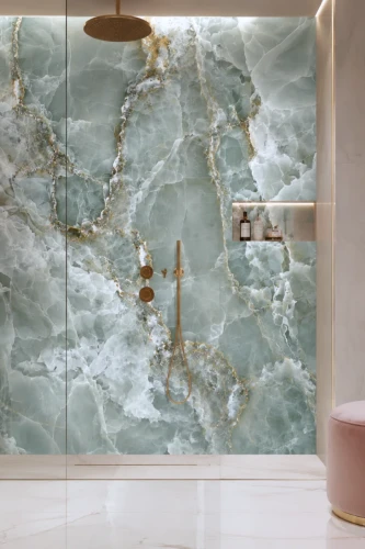 Tele di Marmo Onyx Green 120x278 Lappato Imitacja Kamienia