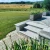 Schodek granitowy szary G603 płomieniowany Bullnose 100x35x2 cm – stopnica / obrzeże basenowe