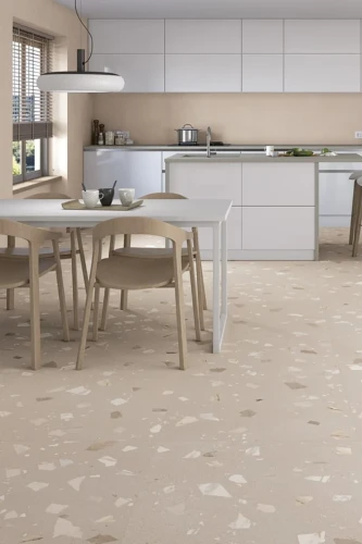 Płytka Gresowa Elburg Ribe-R Beige Matowa 80x80 cm