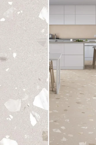 Płytka Gresowa Elburg Ribe-R Beige Matowa 80x80 cm
