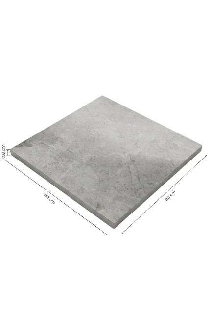 Gres Viola Grey Matowy | 80x80x0,8 cm